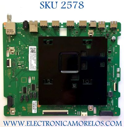 MAIN PARA TV SAMSUNG QLED 4K UHD SMART TV / NUMERO DE PARTE BN94-16876P / BN41-02855A / BN97-18270J / 04260297B / DISPLAY HV750QUB-S7B / PANEL CY-TT075FMEV2H / MODELO QN75Q80 / QN75Q80AAFXZA / QN75Q80AAFXZA BA01